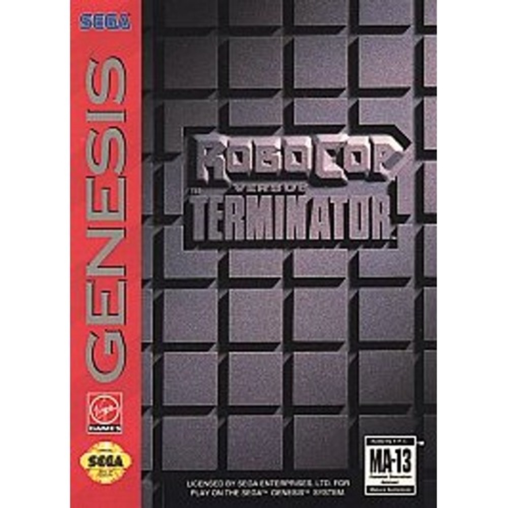 RoboCop vs. The Terminator (Sega Genesis, 1993) Cartridge Only